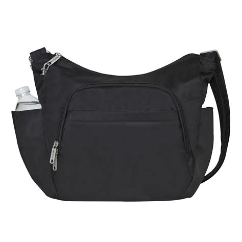 travelon react anti theft rfid blocking crossbody bag small|anti theft crossbody bags.